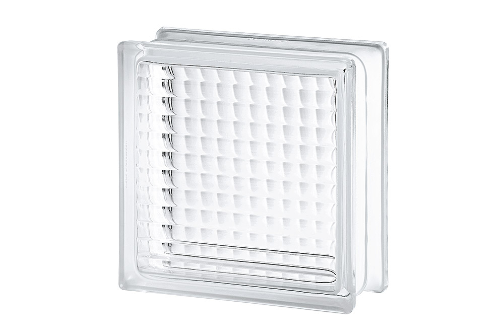 Ladrillo de vidrio Bastón Cruzado Fino