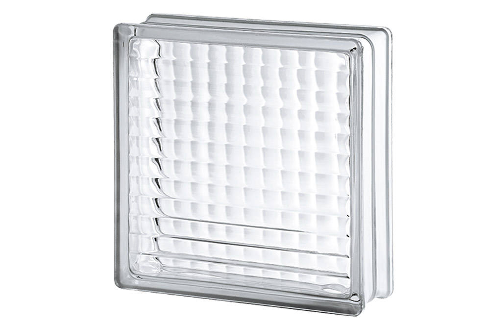 Ladrillo de vidrio Bastón Cruzado Fino