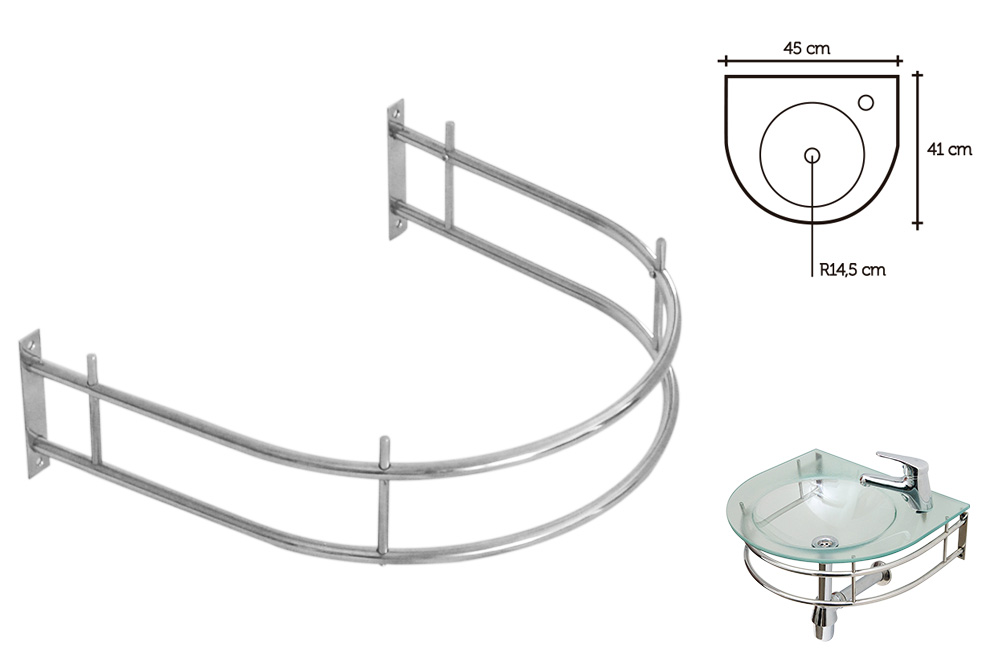 Soporte doble barra