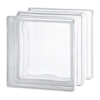 Ladrillo de vidrio Liso F60