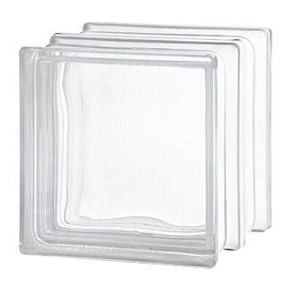 Ladrillo de vidrio Liso F90