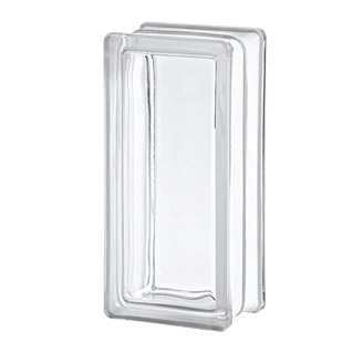 Ladrillo de vidrio Liso Rectangular