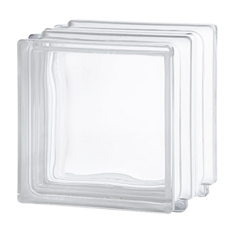 Ladrillo de vidrio Liso Térmico